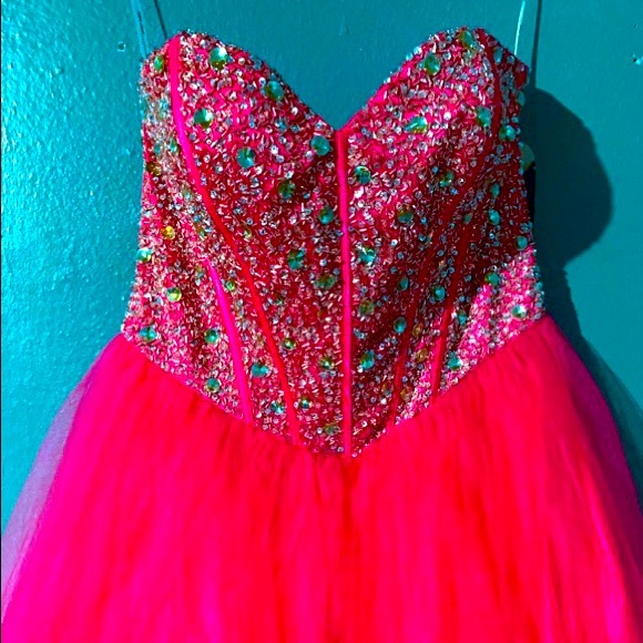 Strapless Ball Gown - Picture 1 of 6